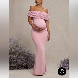 Club London Pink Maternity Dress